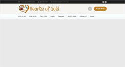 Desktop Screenshot of heartsofgoldfoundation.org