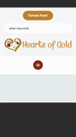 Mobile Screenshot of heartsofgoldfoundation.org